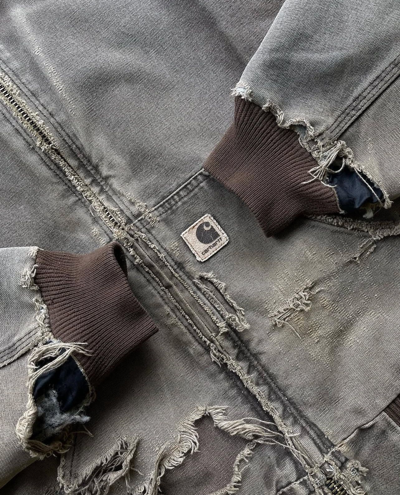 Carhartt 2000's Crazy Distressed Chesnut Brown Carhartt Active Size US L / EU 52-54 / 3 - 4 Thumbnail