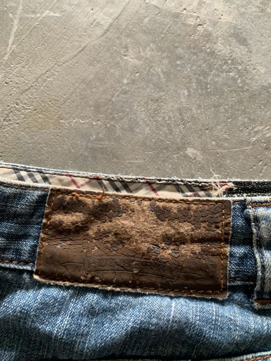 Burberry × Designer × Vintage vintage BURBERRY distressed baggy jeans y2k style Size US 32 / EU 48 - 16 Thumbnail