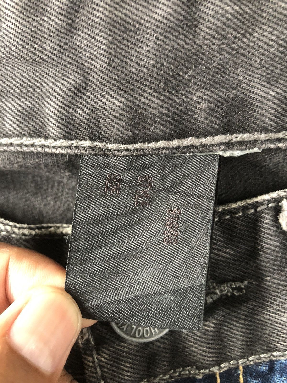 N.Hoolywood N. Hoolywood Double Sided Two Tone Denim Distressed Size US 32 / EU 48 - 20 Thumbnail