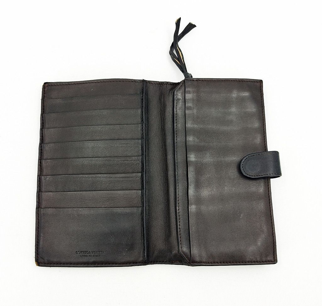 Bottega Veneta BOTTEGA VENETA button intrecciato bi-fold wallet A200 Size ONE SIZE - 2 Thumbnail