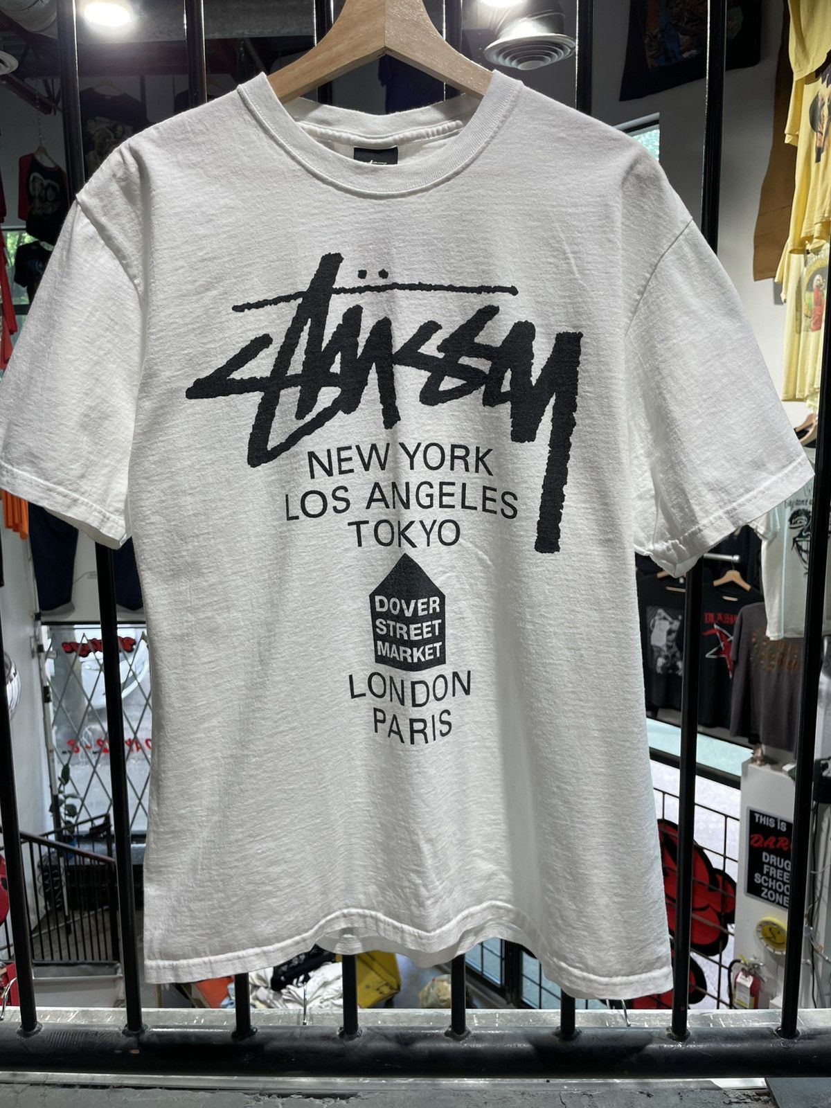 Stussy Honolulu PIGMENT DYED SS THERMAL（Size M Stussy Solid