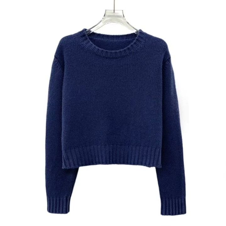 Dior Dior Deep Blue Numeric Letter Cashmere Sweater Size XS / US 0-2 / IT 36-38 - 1 Thumbnail