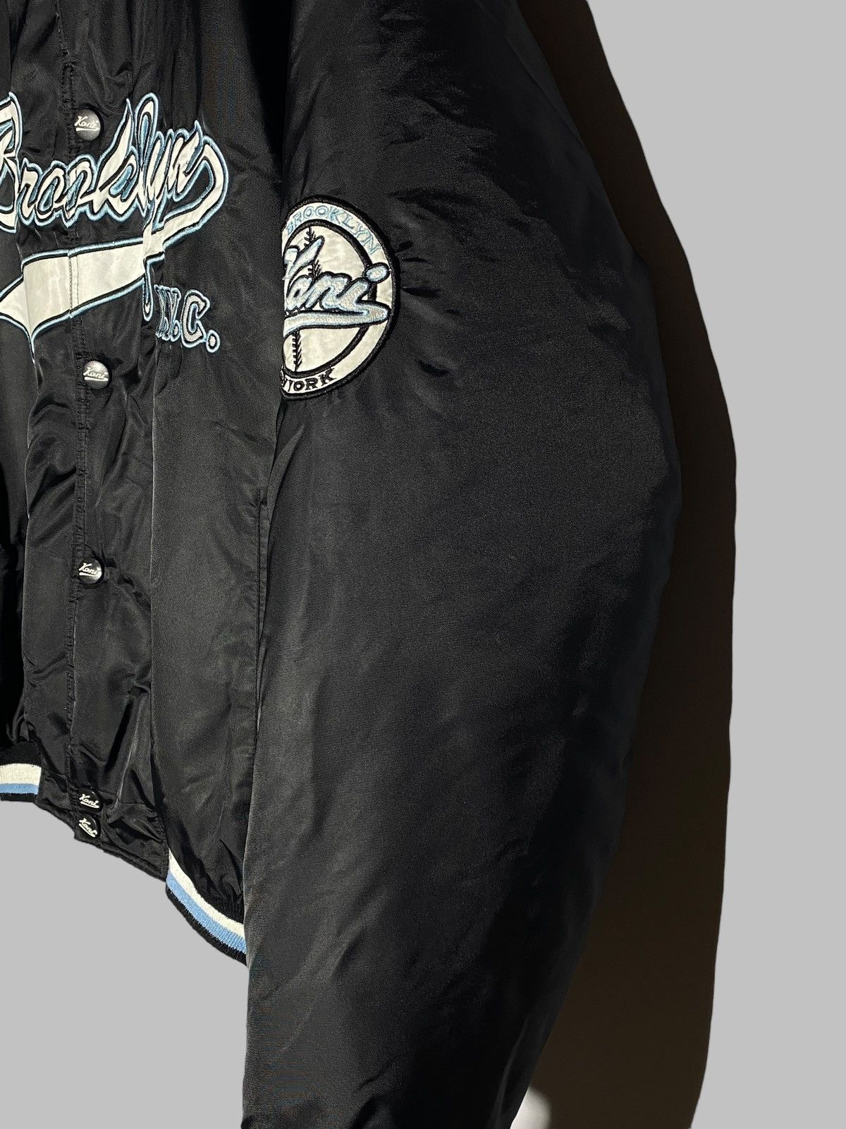 Karl Kani 🔥 Y2K KARL KANI BOMBER JACKET BROOKLYN NYC HIP HOP STYLE Size US M / EU 48-50 / 2 - 15 Thumbnail