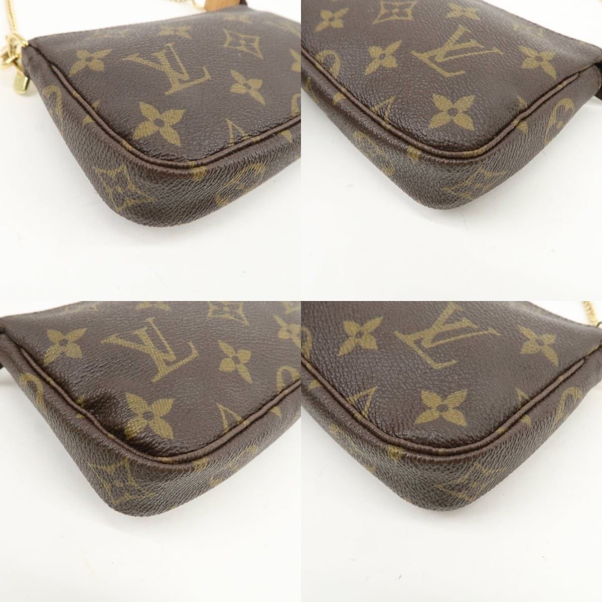 Louis Vuitton Louis Vuitton Monogram Mini Pochette Accessoires Size ONE SIZE - 4 Thumbnail