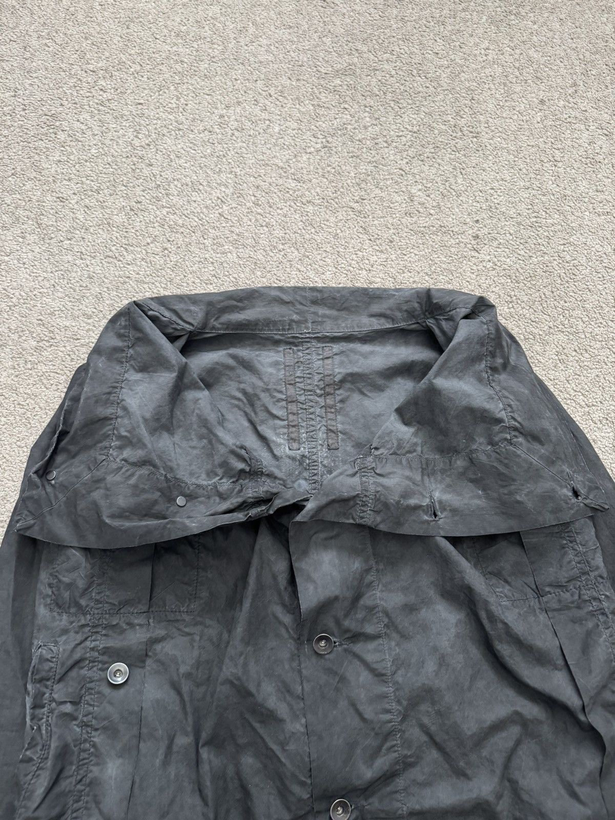 Rick Owens Drkshdw SS09 Rick Owens DRKSHDW "Strutter" High Neck Cropped Jacket Size US S / EU 44-46 / 1 - 2 Thumbnail