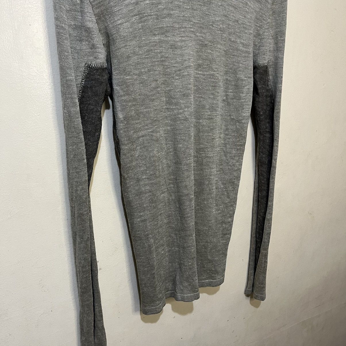 John Varvatos John Varvatos Silk Knitted Sweater Long Sleeve Size US M / EU 48-50 / 2 - 12 Thumbnail