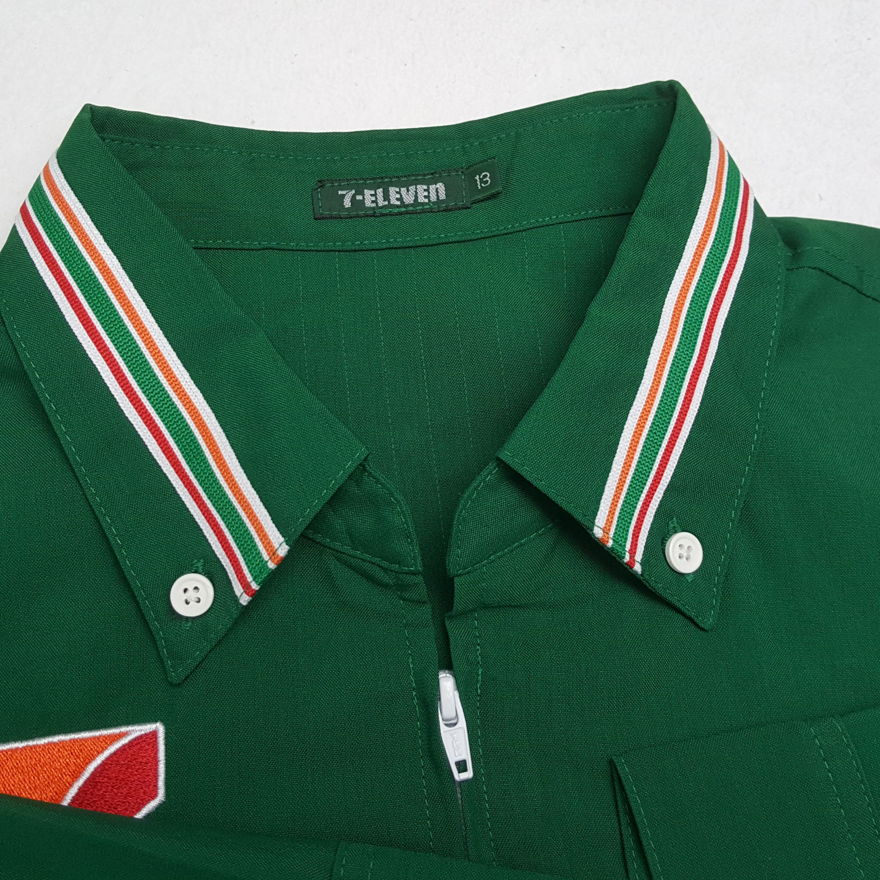 Japanese Brand × Vintage Vintage 7-ELEVEn Japanese Workers Uniform Jacket Size US M / EU 48-50 / 2 - 10 Thumbnail