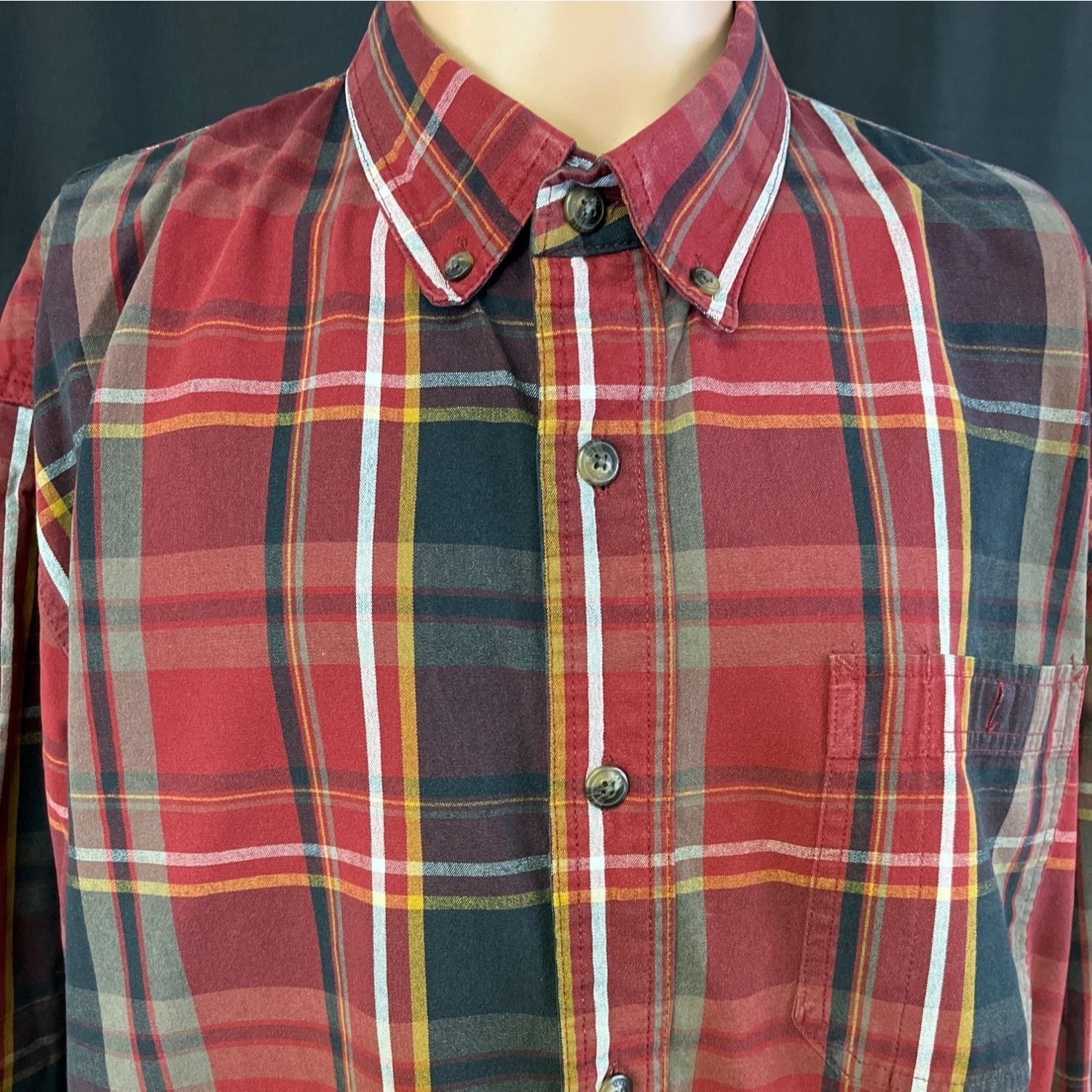 Other C.E. Schmidt Workwear Men's Red Flannel Shirt/Button Up Sz X Size US XL / EU 56 / 4 - 2 Thumbnail