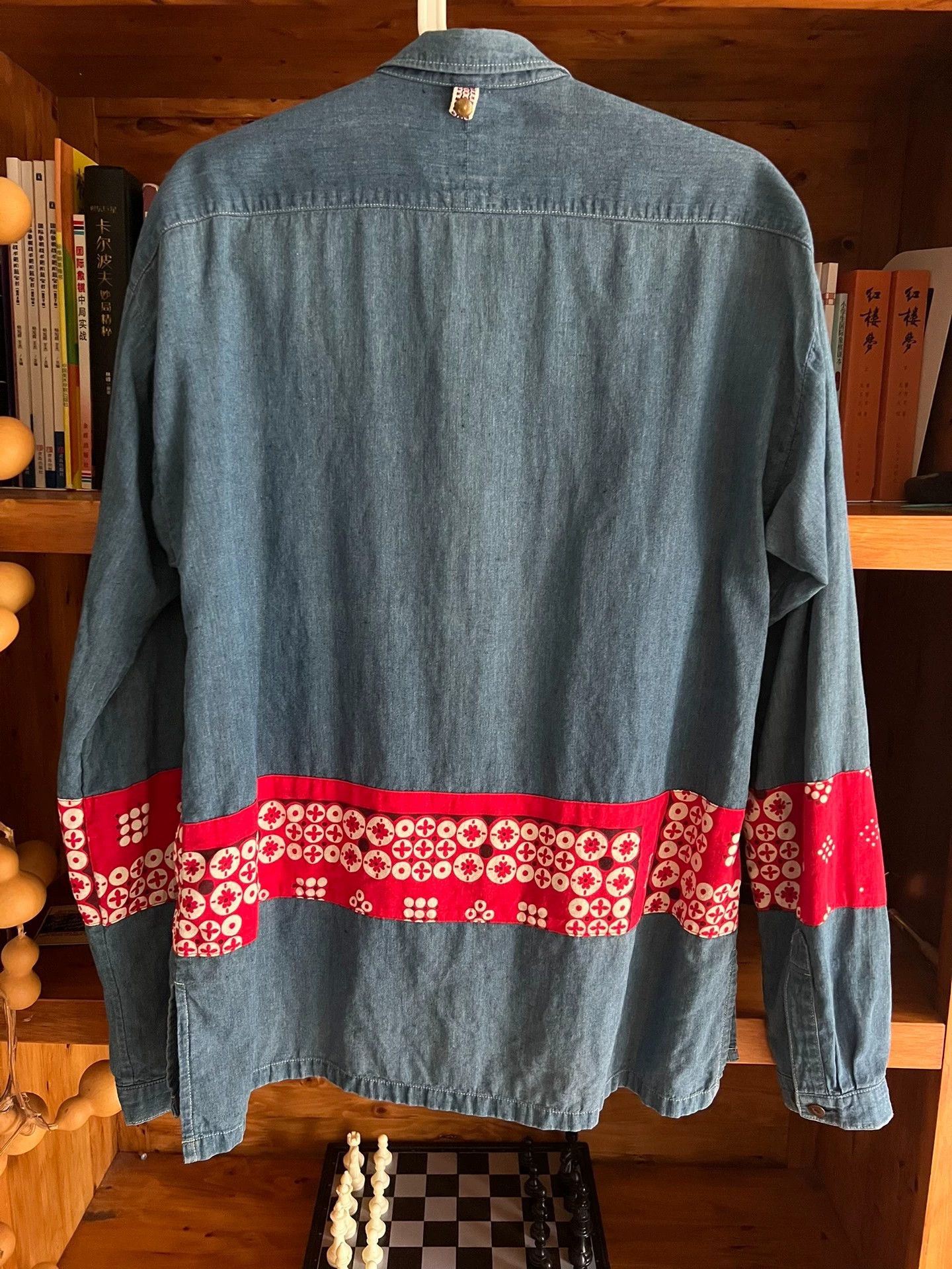 Visvim VISVIM 2015Kerchief Tunic Indigo Red Bandana Shirt Size US M / EU 48-50 / 2 - 7 Thumbnail