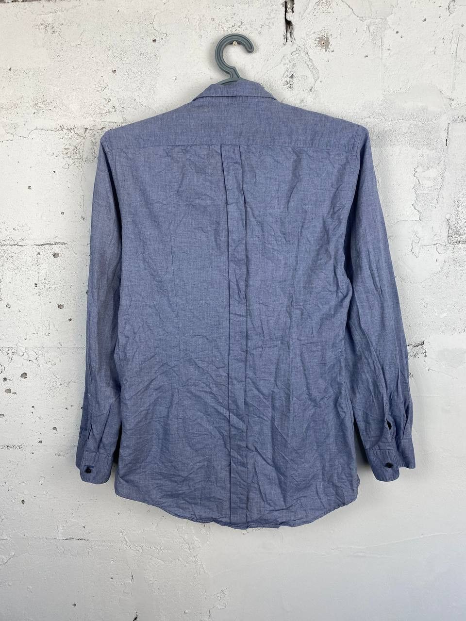 Designer × Dolce & Gabbana Dolce&Gabbana Luxury Jeans Pocket Blue Shirt Size US M / EU 48-50 / 2 - 10 Thumbnail