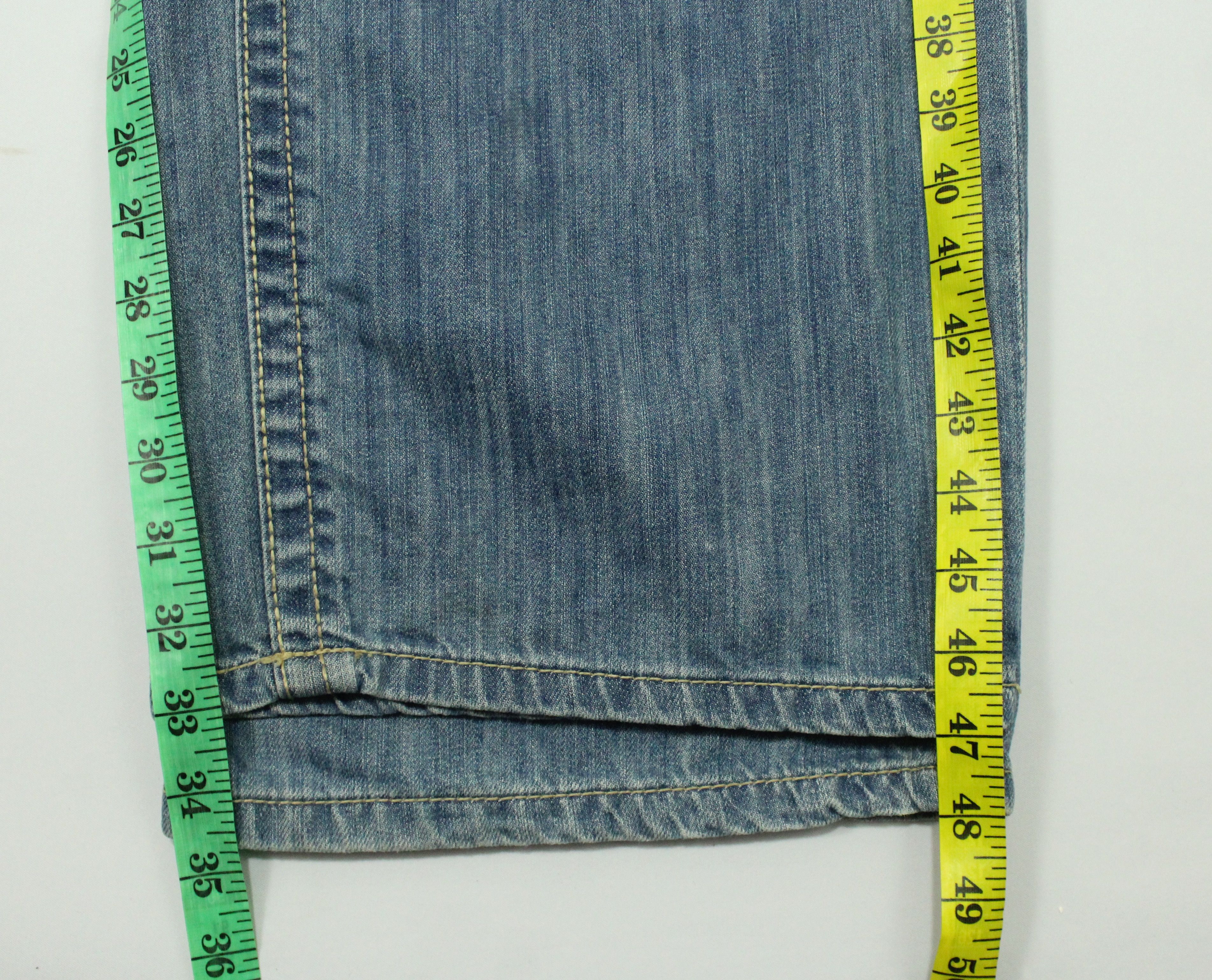 Ecko Unltd. ECKO UNLTD Denim Baggy Fit Embroidered Logo JNCO STUSSY Size US 42 / EU 58 - 21 Thumbnail