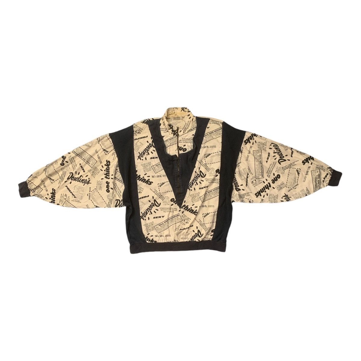 Japanese Brand × Vintage Rare Design Vintage Paz Club Full Print Sweatshirt Size L / US 10 / IT 46 - 2 Thumbnail