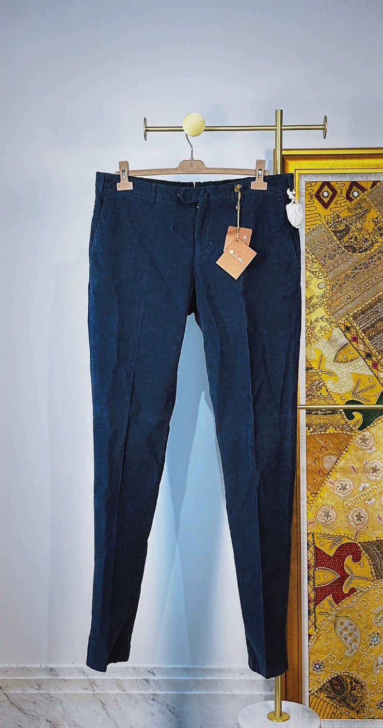 Loro Piana LORO PIANA Cotton grey casual trousers Size 54L - 1 Thumbnail