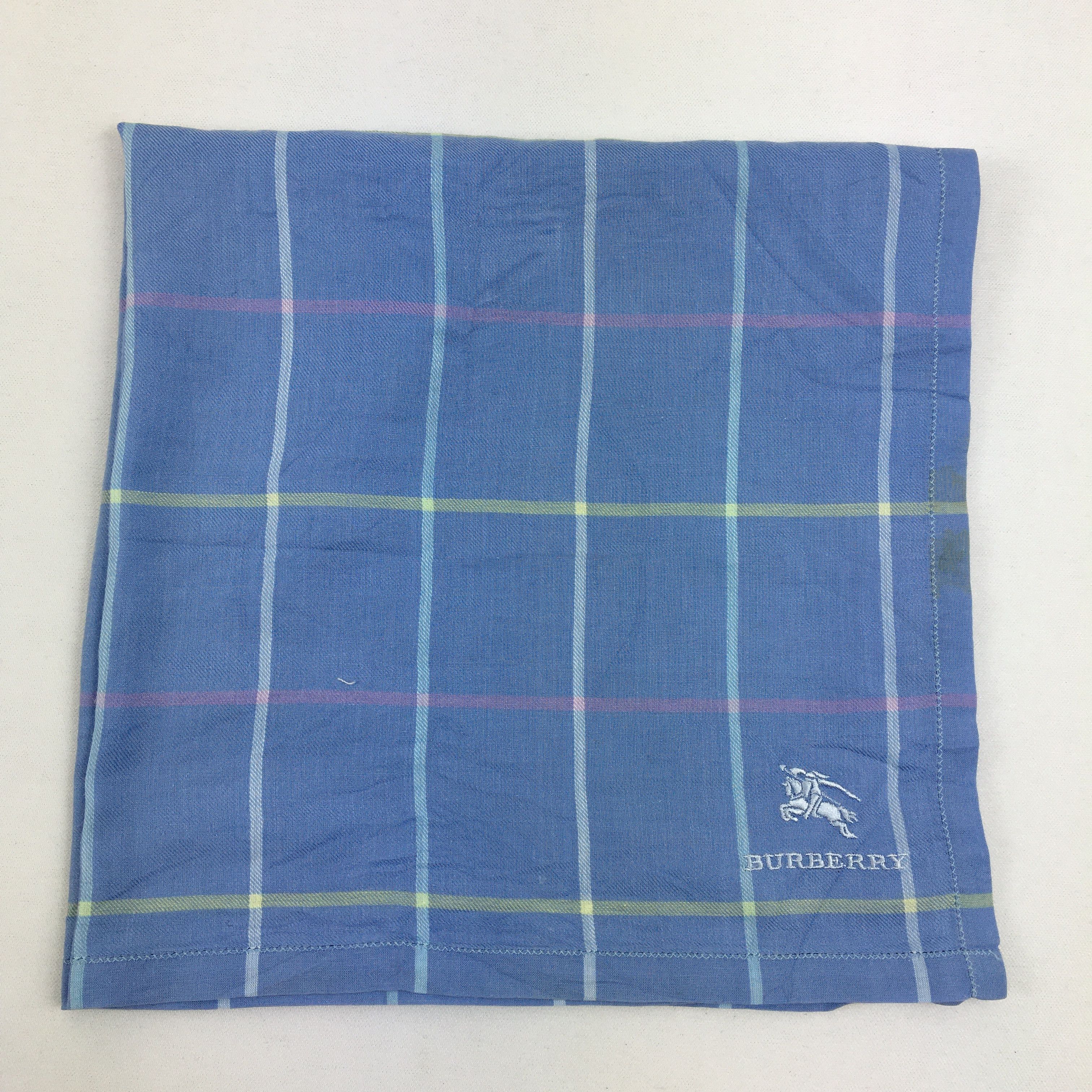 Japanese Brand Vintage Burberry Handkerchief Neckerchief Bandana Size ONE SIZE - 2 Thumbnail