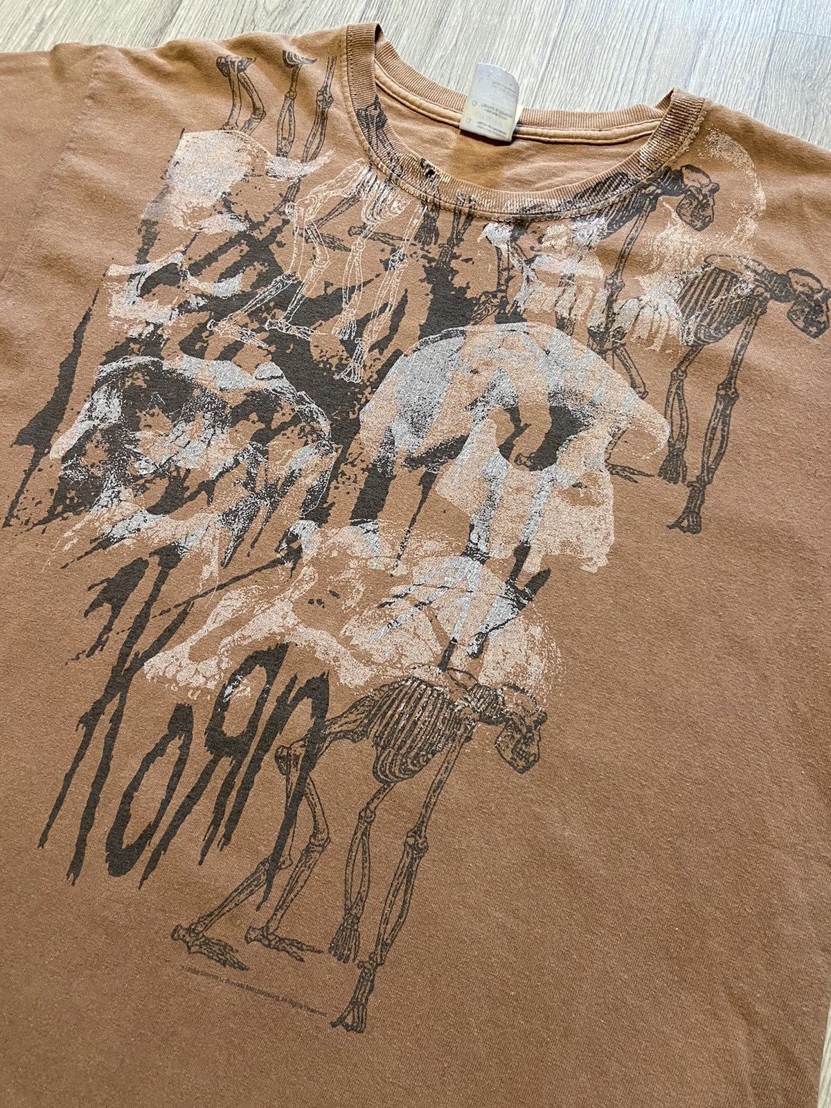 Band Tees Vintage Korn Brown T Shirt / Tee Y2K Size US L / EU 52-54 / 3 - 2 Thumbnail