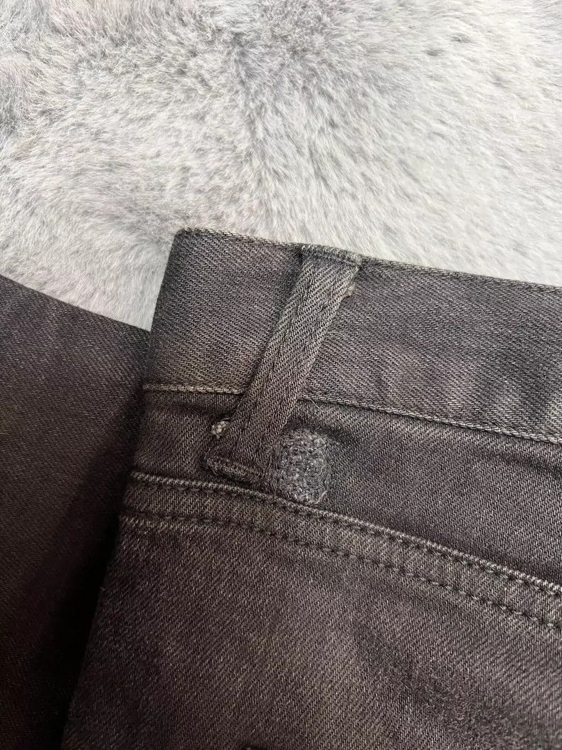 Saint Laurent Paris Saint Laurent Paris Fall/Winter Black Basic Jeans 2505-Next Size US 31 - 5 Thumbnail