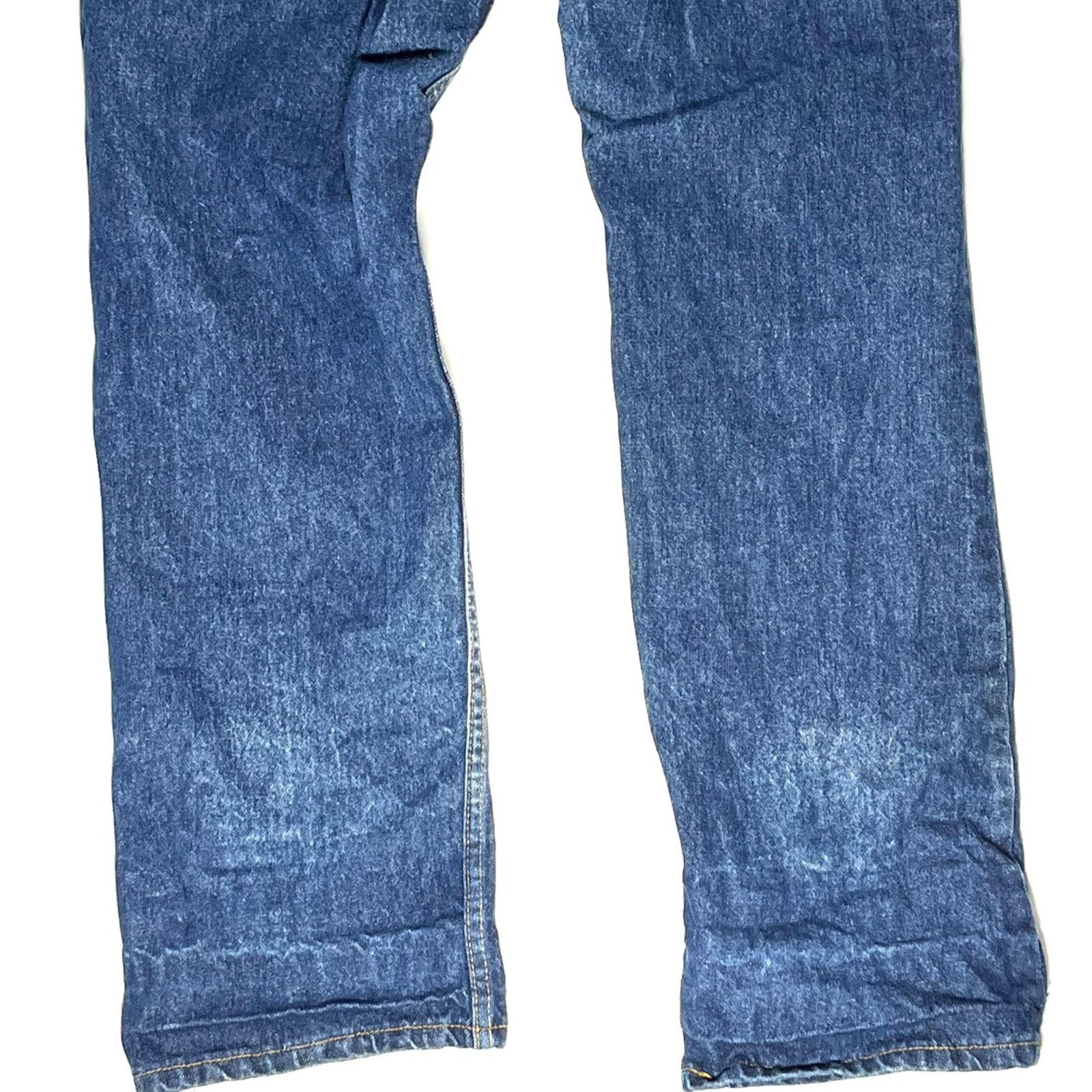 Levi's × Vintage VTG 1980’s Levi’s Orange Tag Straight Leg Denim Jeans 30x34 Size US 32 / EU 48 - 14 Thumbnail