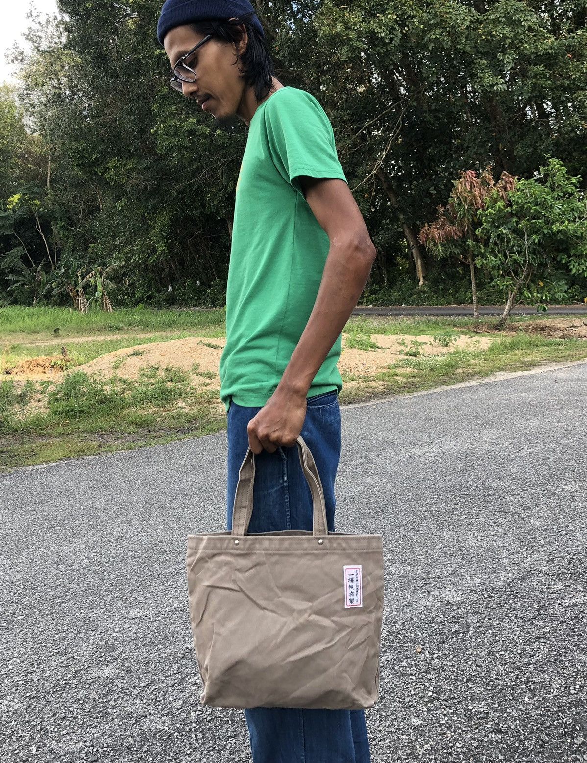 Ichizawa Shinzaburo Hanpu CANVAS TOTEBAG BY SHINZABURO HANPU Size ONE SIZE - 5 Thumbnail