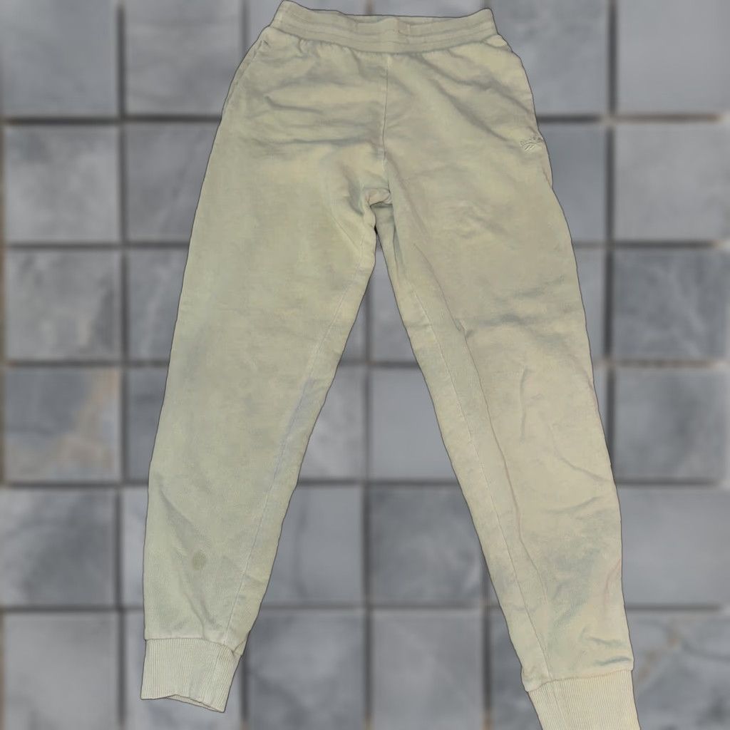 Reebok VINTAGE? Wait, item not vintage. So: Reebok Sweatpants Women XS Green Activewear Comfort Pants 26X25 Made In Pakistan Size 26" / US 2 / IT 38 - 1 Thumbnail