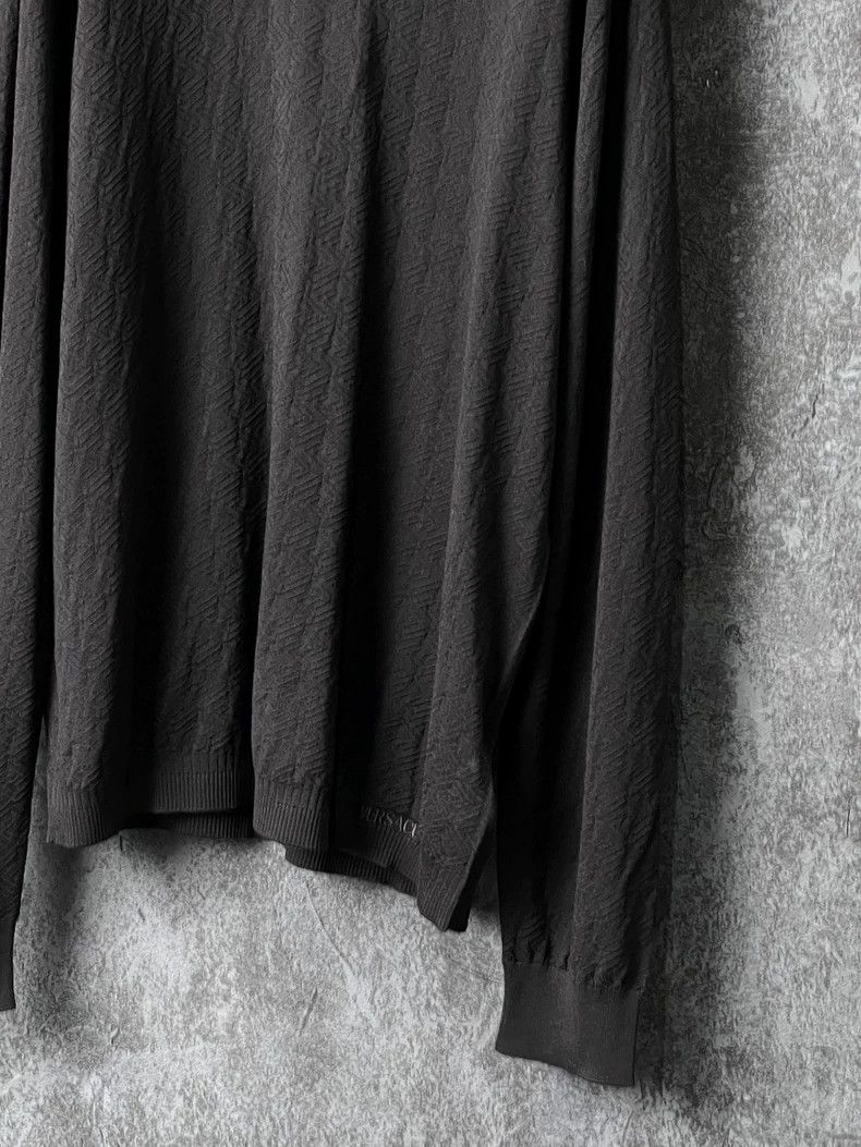 Versace Versace Black crew neck sweater Size US L / EU 52-54 / 3 - 4 Thumbnail