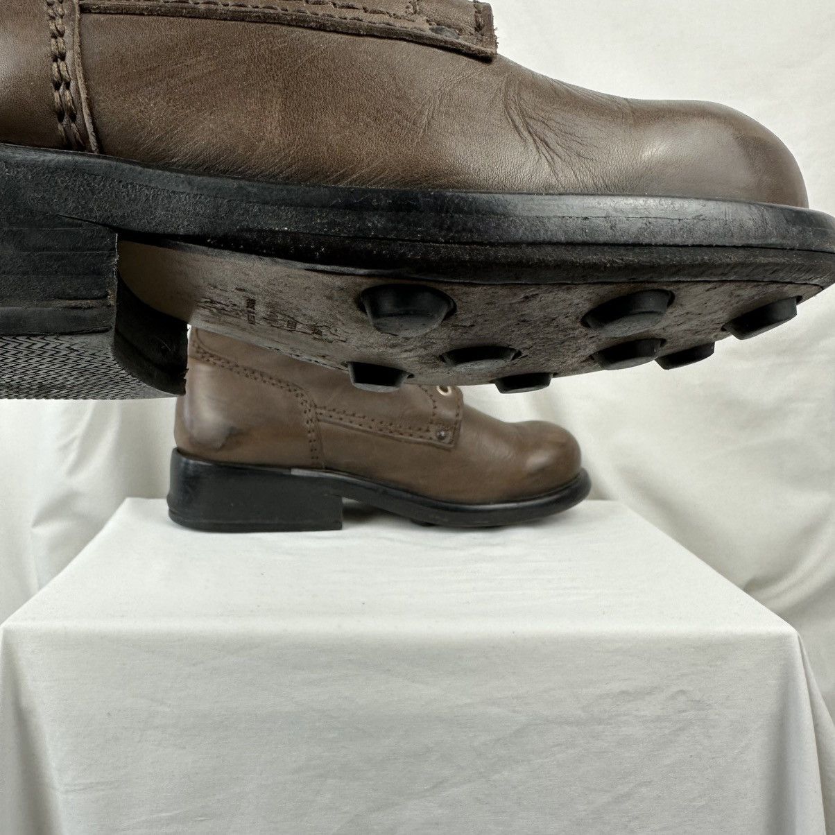 Dirk Bikkembergs Dirk Bikkembergs Leather Boots Archive 90s Military Combat Size US 9 / EU 42 - 9 Thumbnail