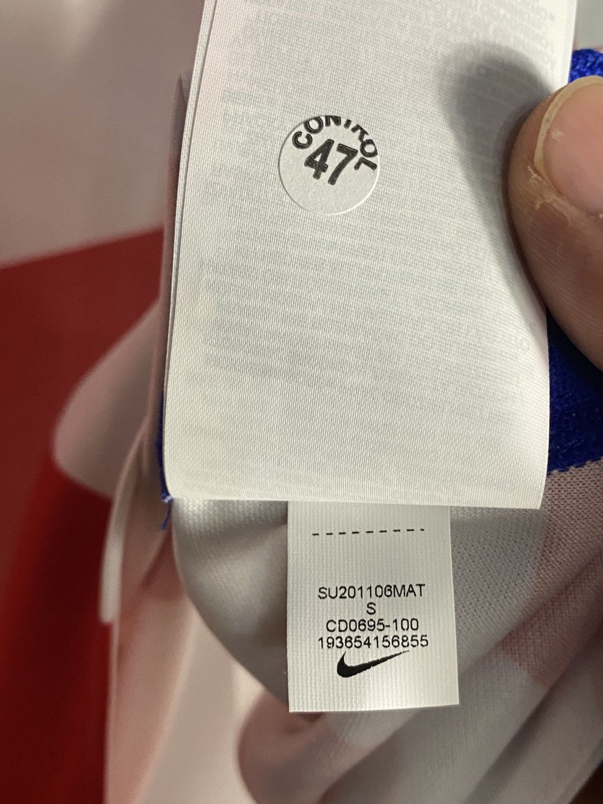 Nike 2020 Croatia Nike Soccer Football Jersey Kit Team Size S New Size US S / EU 44-46 / 1 - 8 Thumbnail