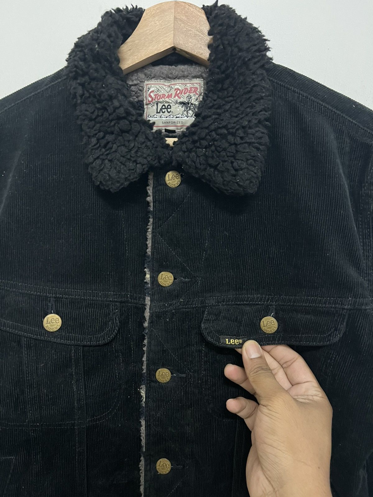 Lee VINTAGE LEE STORM RIDER SHEARLING JACKET Size US S / EU 44-46 / 1 - 4 Thumbnail