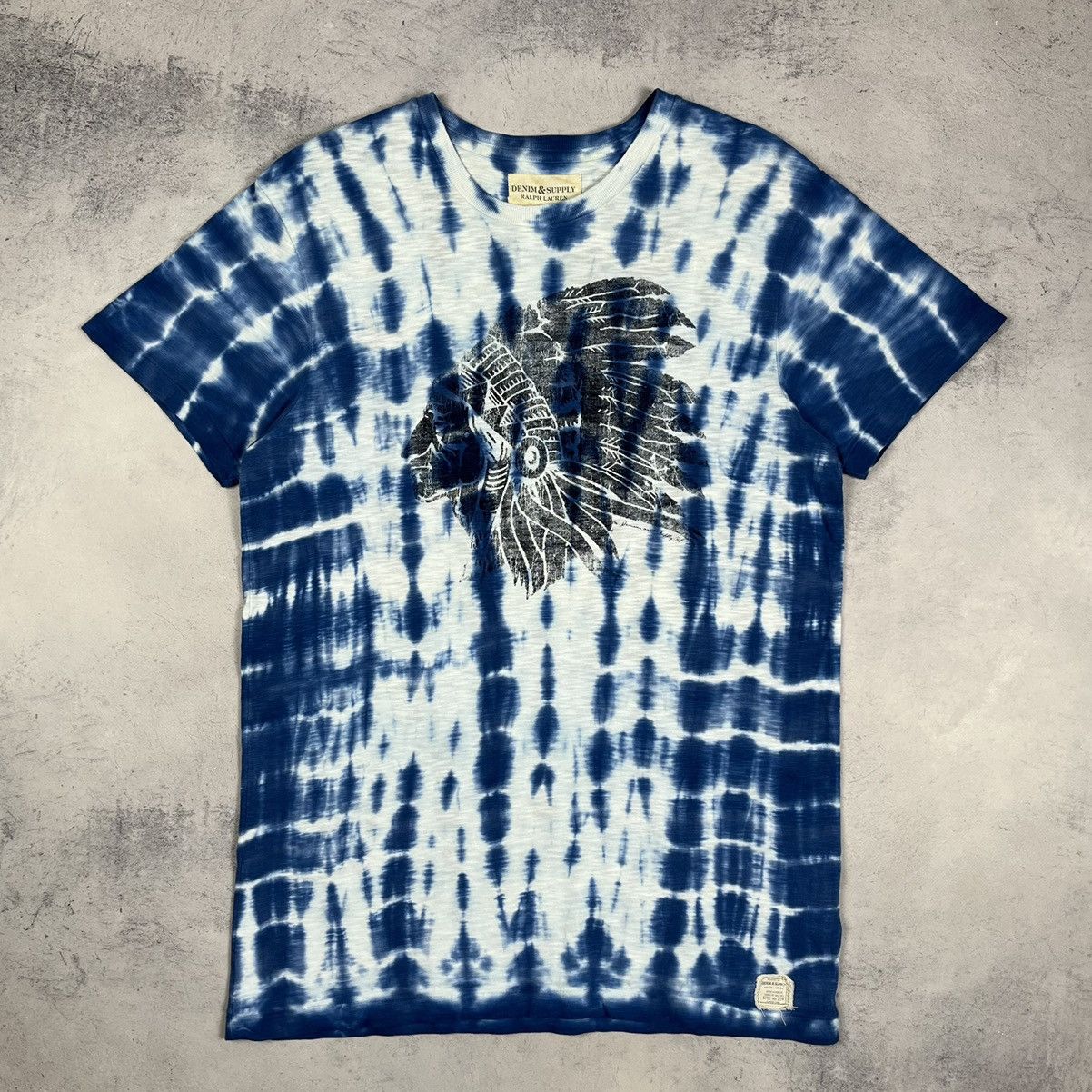 Polo Ralph Lauren Vintage Ralph Lauren Indians big logo tie dye tee 90’s Size US M / EU 48-50 / 2 - 2 Thumbnail
