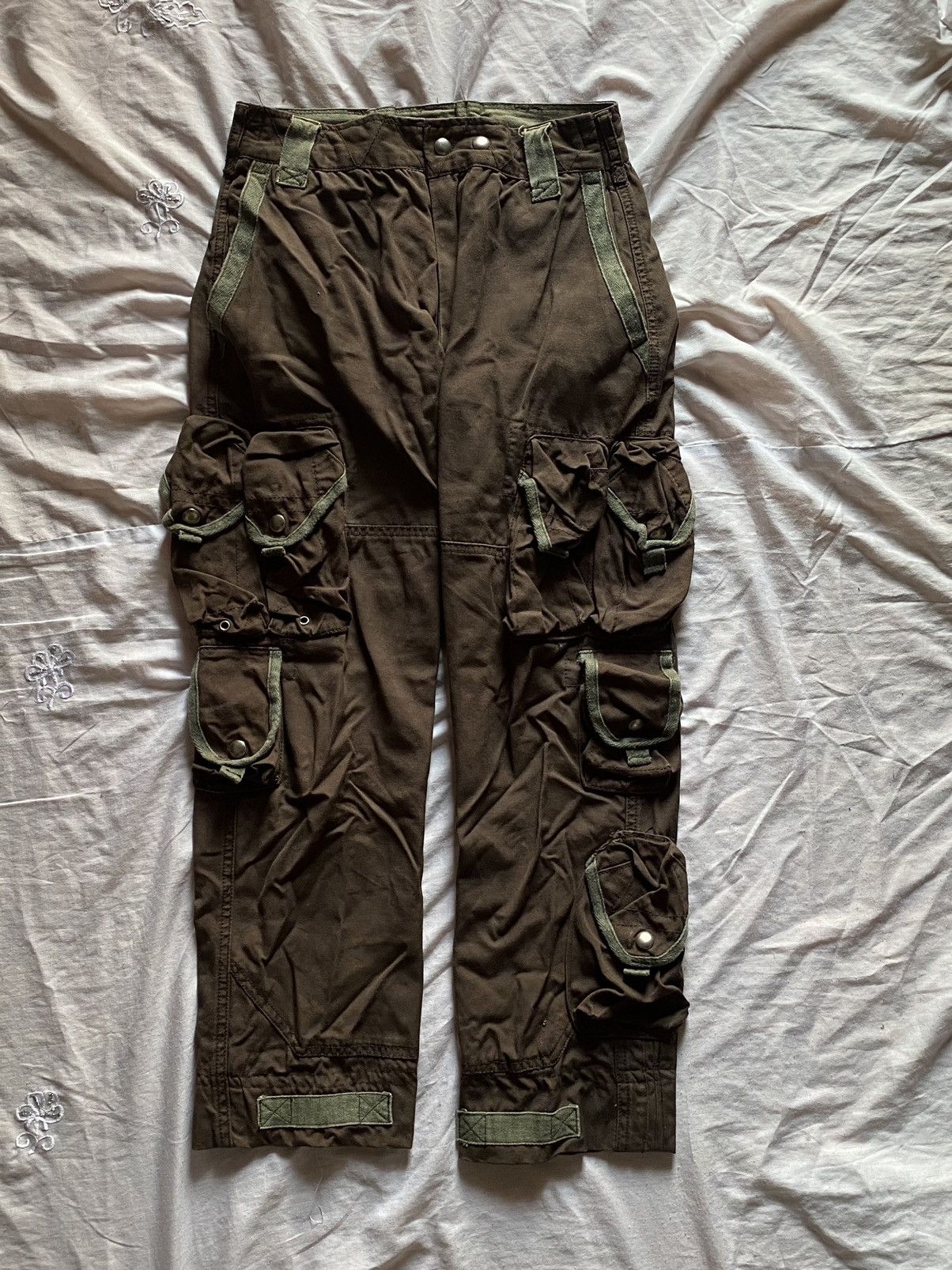 Streetwear × Vintage × Workers cargo pants utility full pockets | Grailed