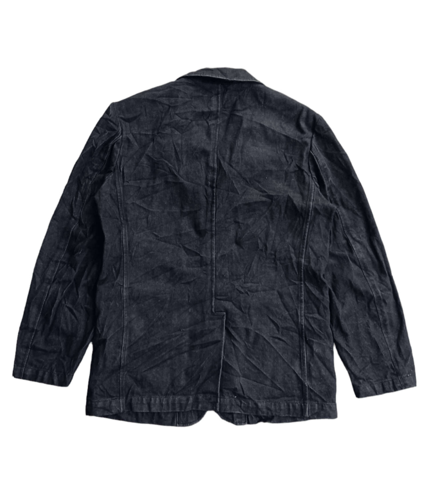 Japanese Brand Vintage Jun men japanese denim blazer jacket Size US L / EU 52-54 / 3 - 9 Thumbnail