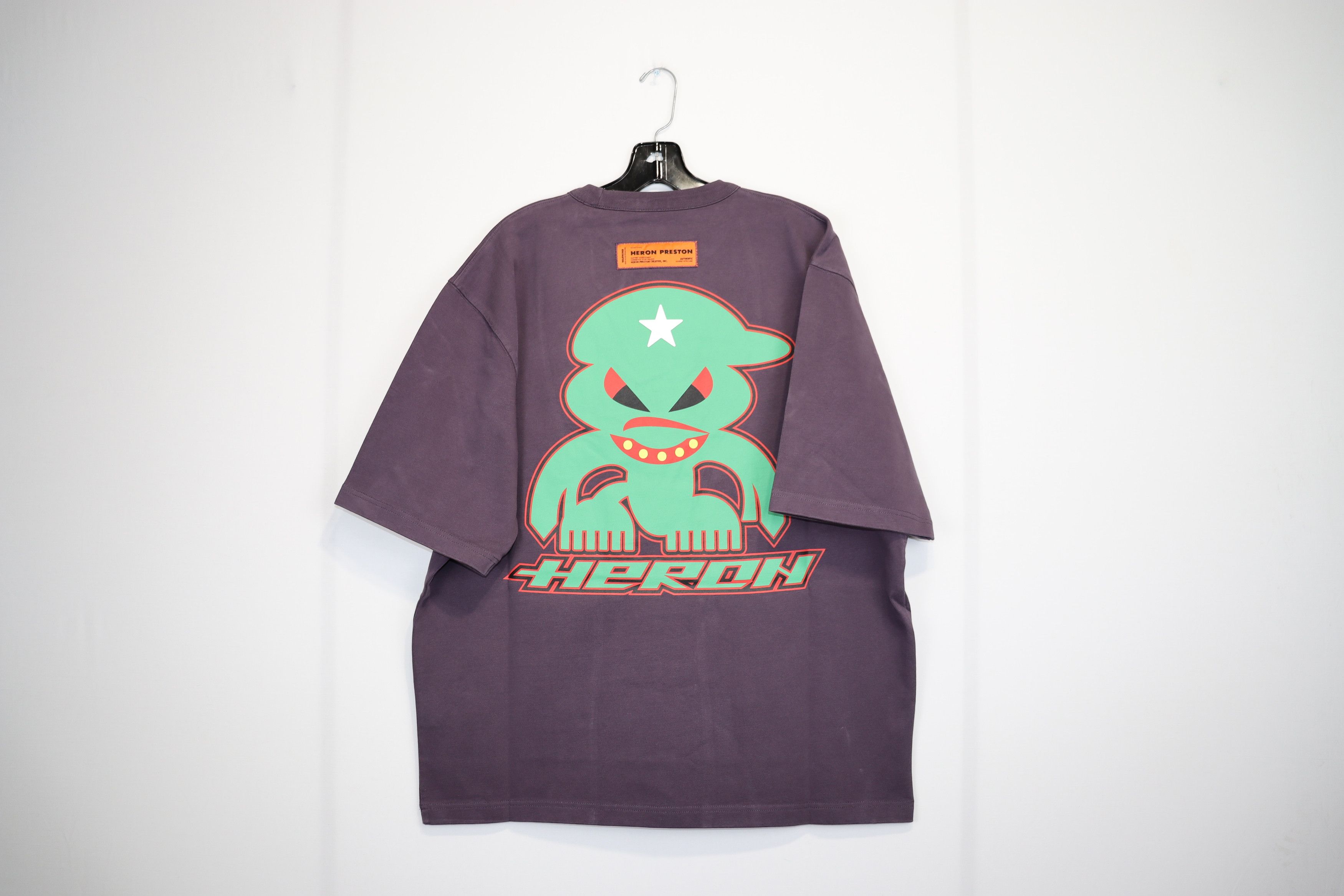 Heron Preston o1rshd1 Monster SS Tee in Purple/Green Size US L / EU 52-54 / 3 - 8 Thumbnail