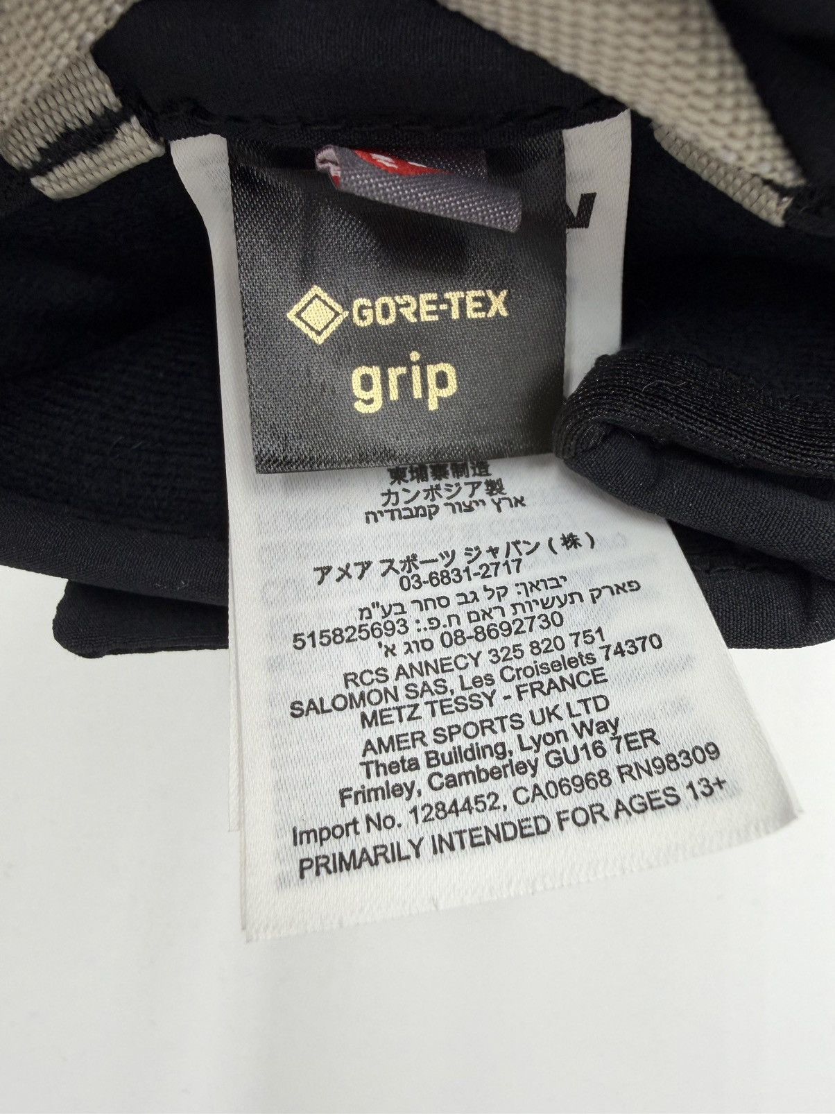 HIDDEN × Salomon Gortex Hidden Logo Mittens Size ONE SIZE - 3 Thumbnail