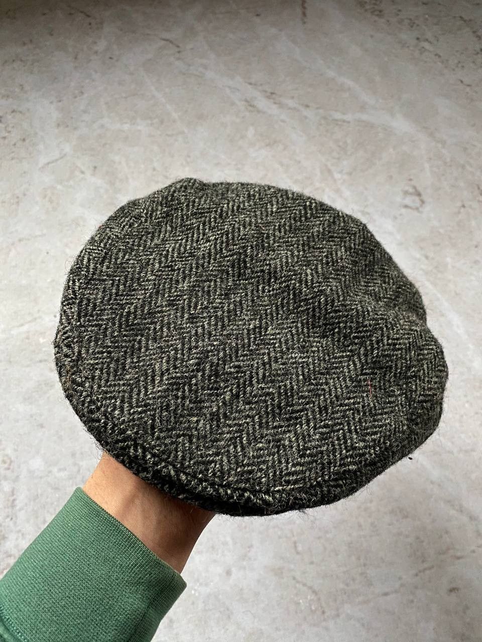 Harris Tweed Vintage 90s Harris Tweed Wool Cap Hat UK Size ONE SIZE - 3 Thumbnail