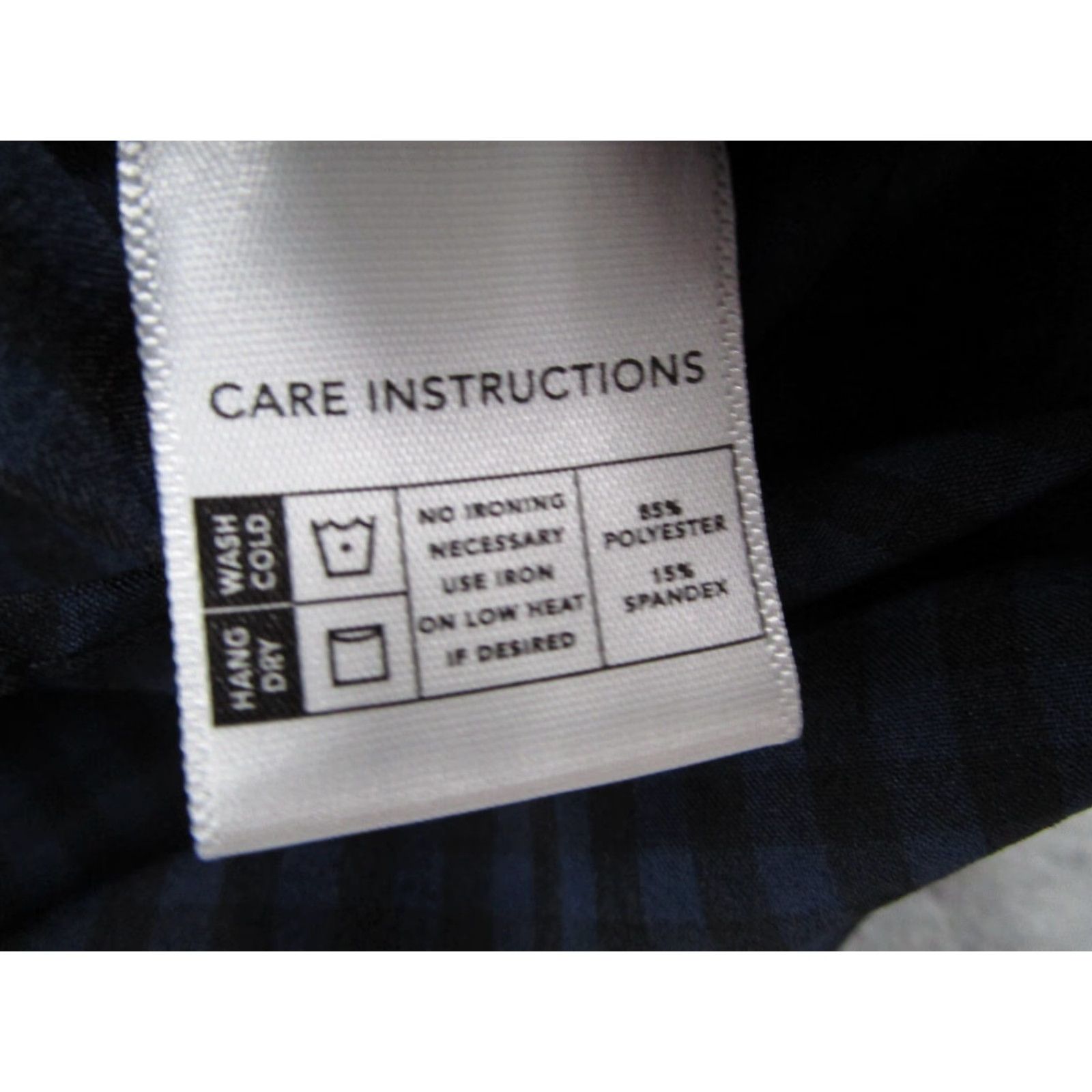 Mizzen+Main Mizzen+Main Shirt Men XL Trim Fit Blue Check Leeward Stretch Long Sleeve Button Up Size US XL / EU 56 / 4 - 4 Thumbnail