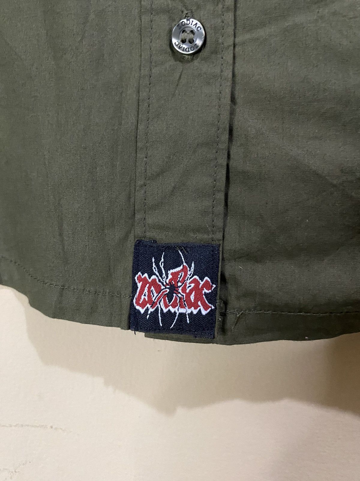 If Six Was Nine Y2K Zodiac Bondage Japan Punk Style Button Shirt Size M / US 6-8 / IT 42-44 - 8 Thumbnail