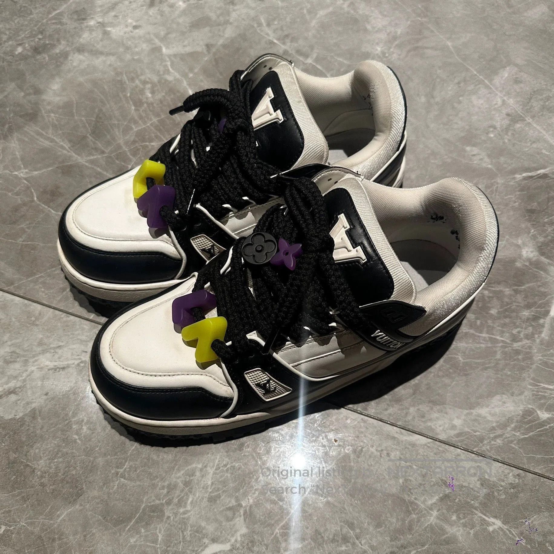 Louis Vuitton louis vuitton trainer maxi low. Size US 10.5 / EU 43-44 - 1 Thumbnail