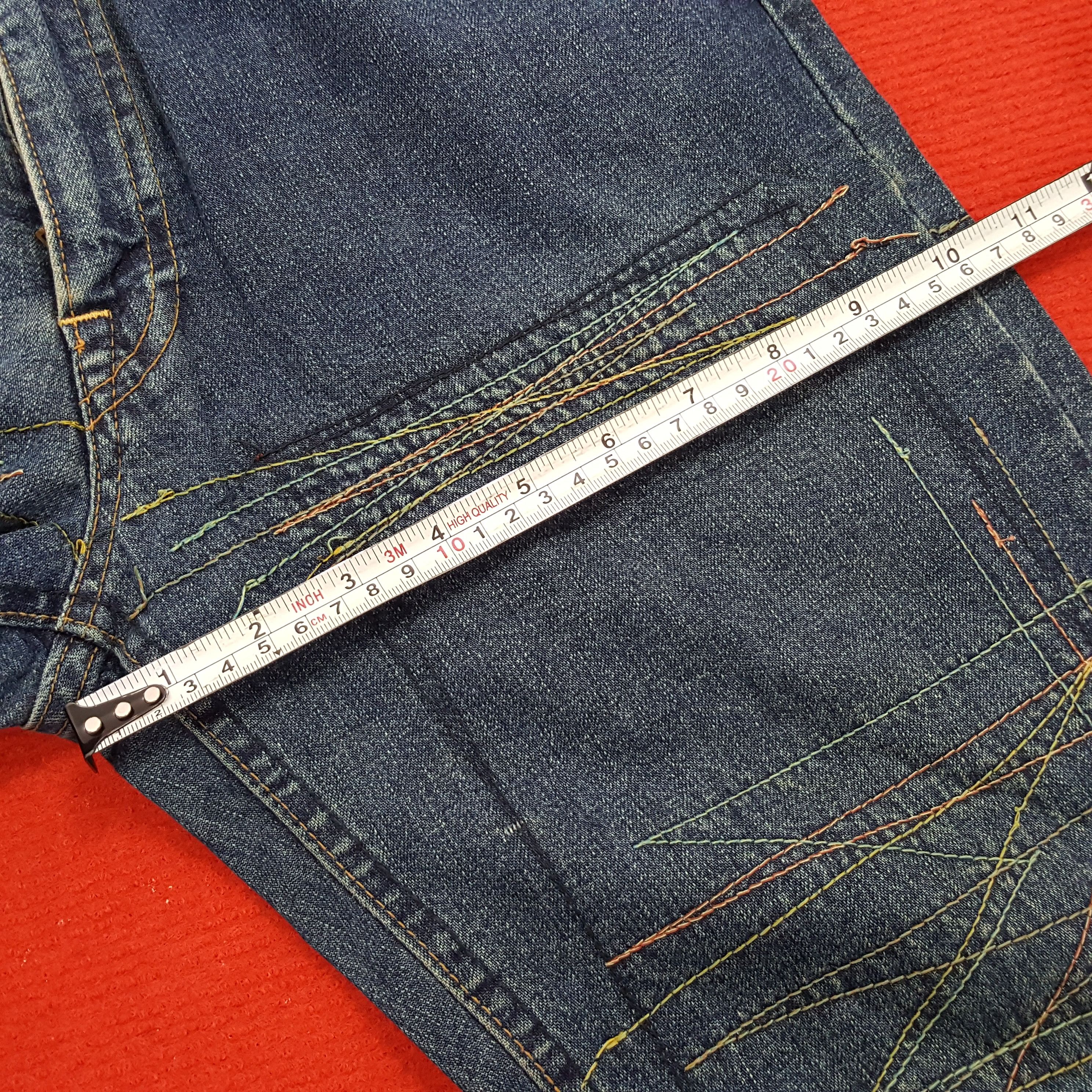 Hysteric Glamour × Japanese Brand × Vintage Hysteric Glamour Kinky Jeans Fashion Design Style Jeans Size US 28 / EU 44 - 9 Thumbnail