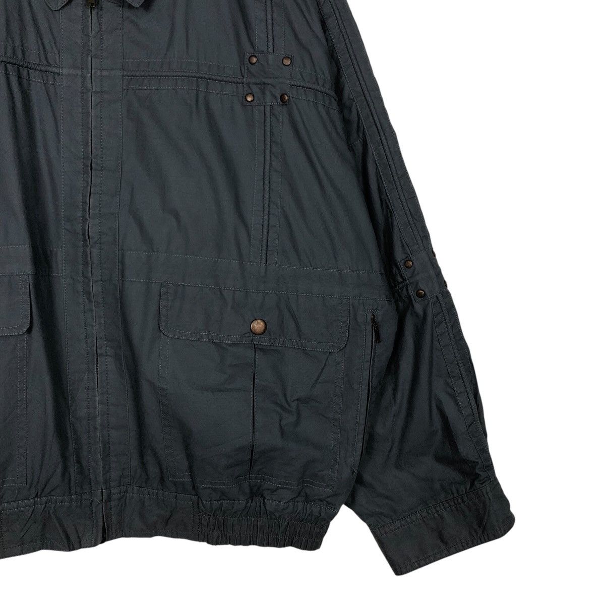 Issey Miyake Vintage SPLENZA Matsuya Quilted Liner Utility Jacket Size US M / EU 48-50 / 2 - 6 Thumbnail