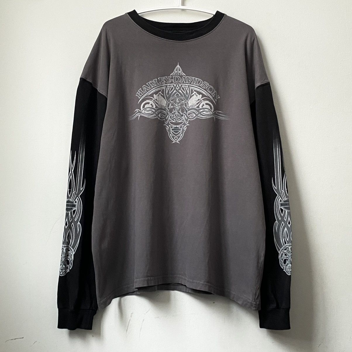 Harley Davidson × Vintage Vintage Harley Davidson 00s T-Shirt Size US XL / EU 56 / 4 - 1 Thumbnail