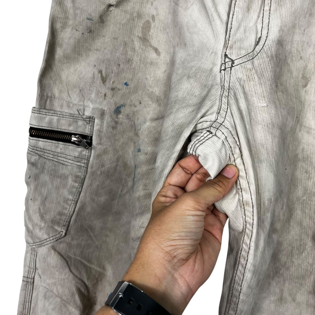 Japanese Brand × Vintage Vintage Dogman Distressed Denim Size US 32 / EU 48 - 13 Thumbnail