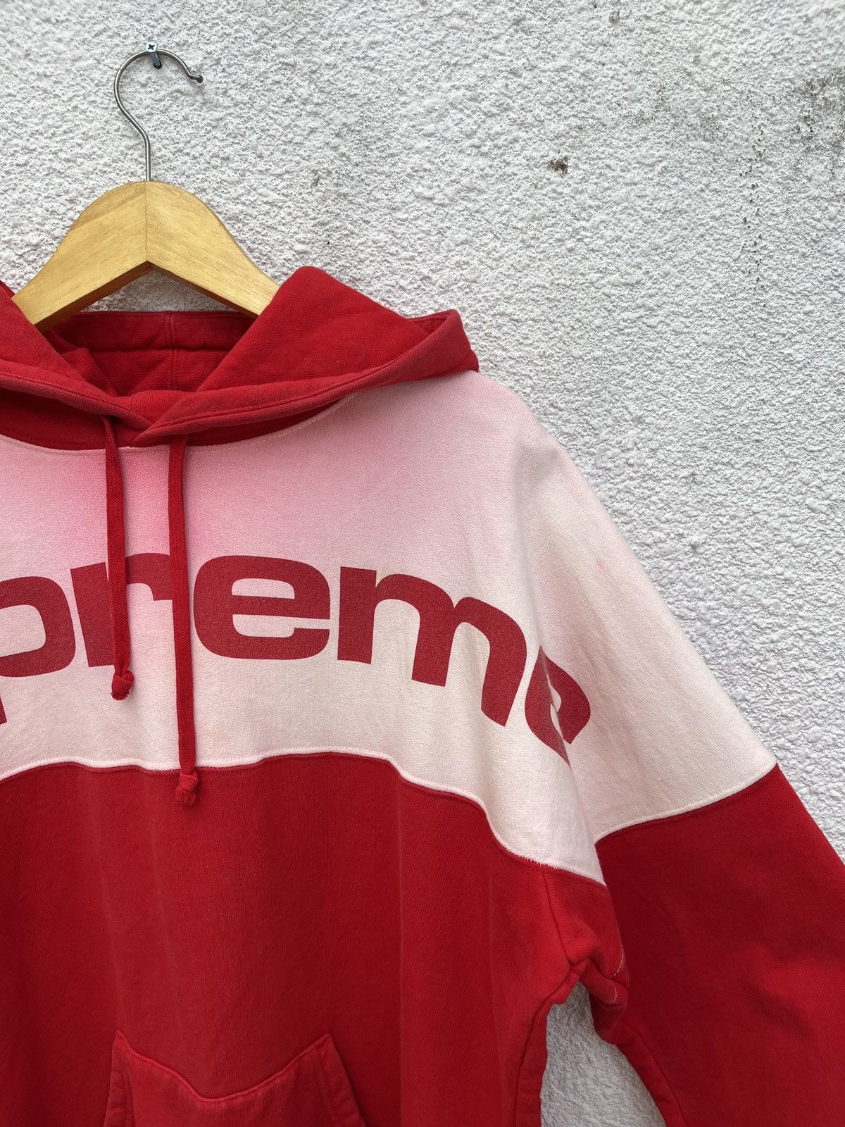 Supreme FW17 Supreme Blocked Two Tone Hoodie Size US L / EU 52-54 / 3 - 10 Thumbnail