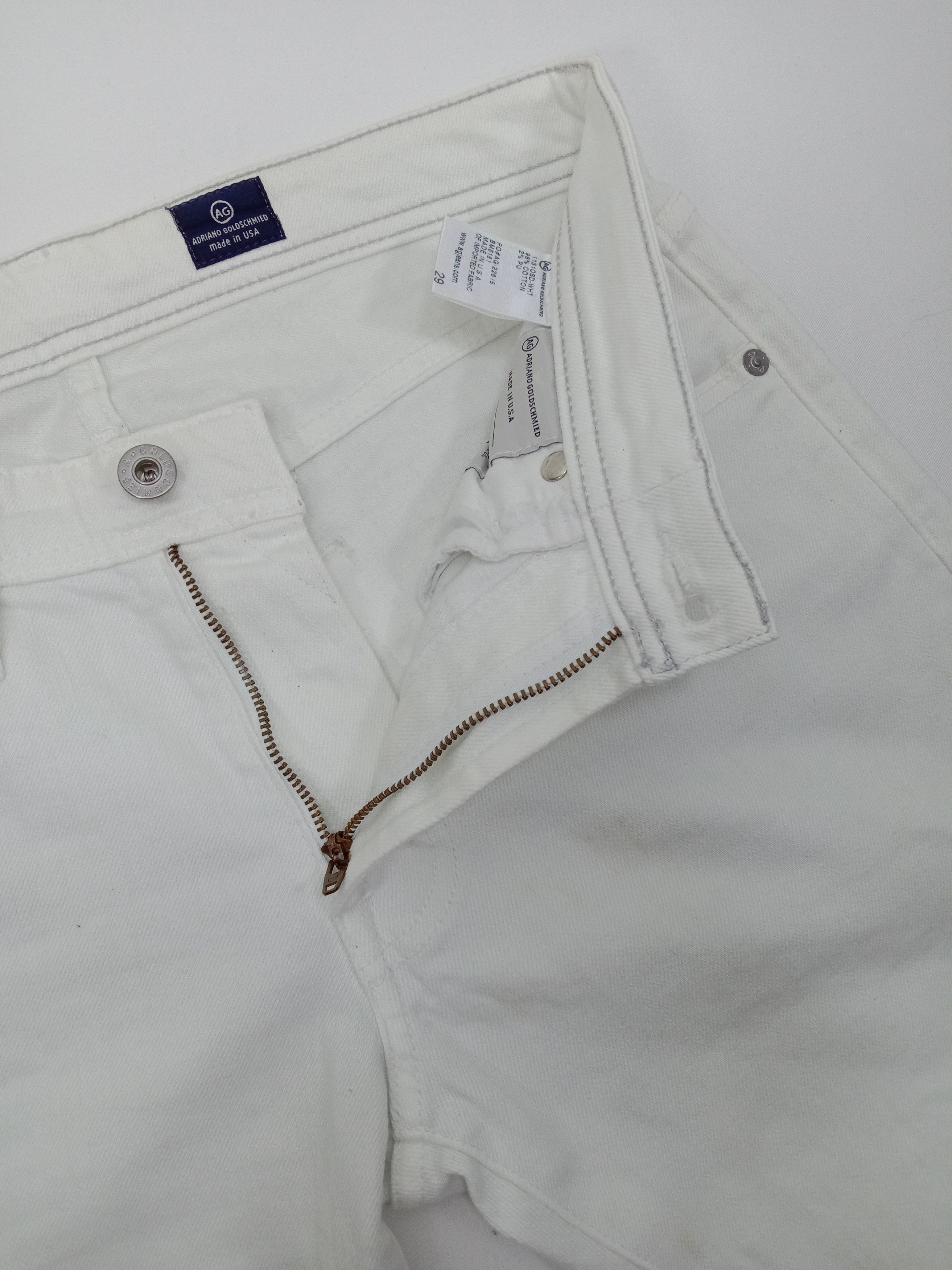 AG Adriano Goldschmied AG Adriano Goldschmied The Matchbox Slim Straight Jeans Size 29" - 9 Thumbnail
