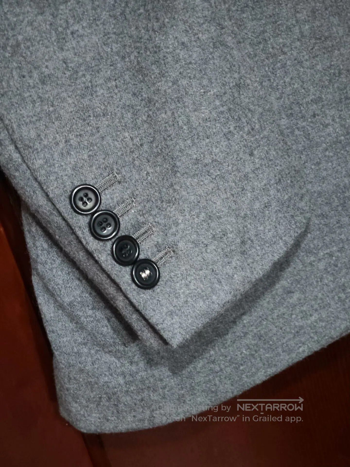 Holland & Holland Holland Esquire Gray Wool Blazer. Size US M / EU 48-50 / 2 - 4 Thumbnail