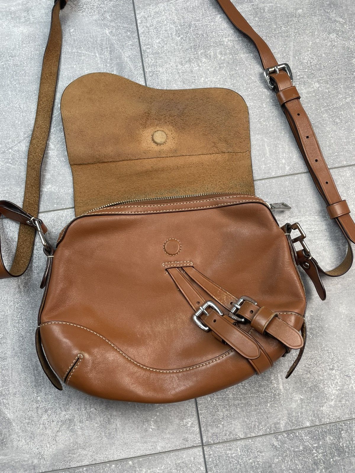 Lauren Ralph Lauren Lauren Ralph Lauren Leather Crossbody Bag Size ONE SIZE - 7 Thumbnail