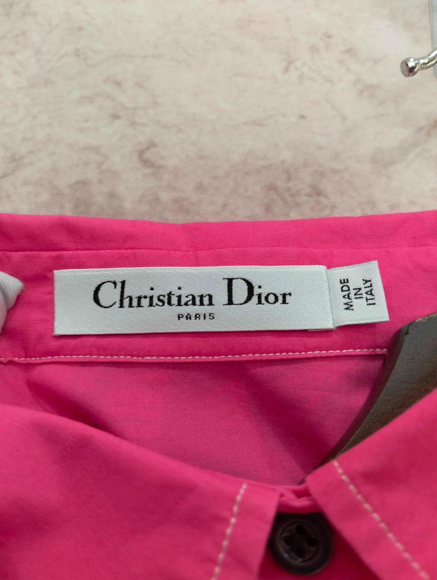 Dior DIOR Tiger Print Bee Embroidery Short Sleeve Shirt 36 Size XS / US 0-2 / IT 36-38 - 3 Thumbnail