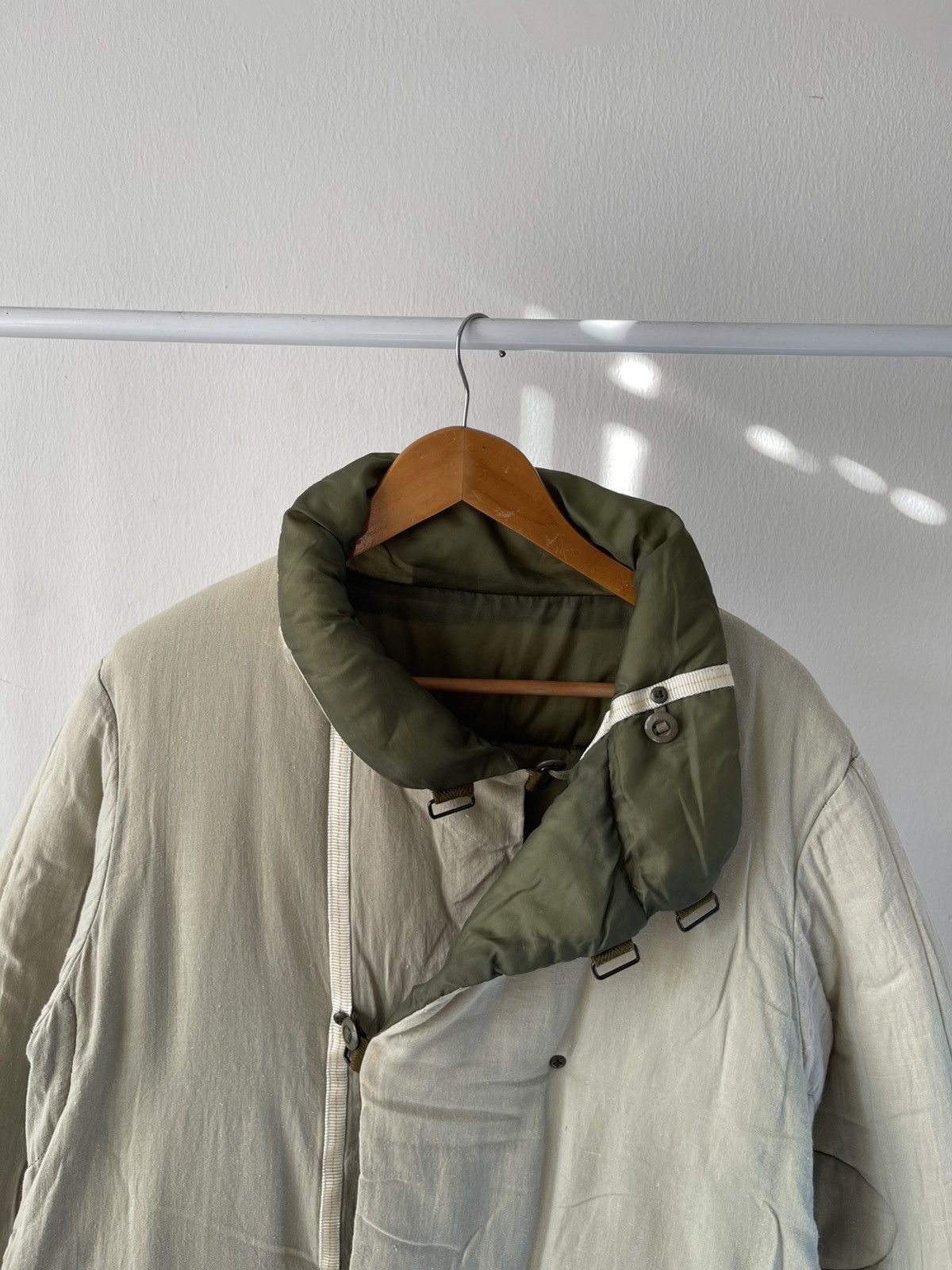Grailed × Japanese Brand 2000s JipiJapa Army Green Puffer Reversible Jacket Size US L / EU 52-54 / 3 - 9 Thumbnail