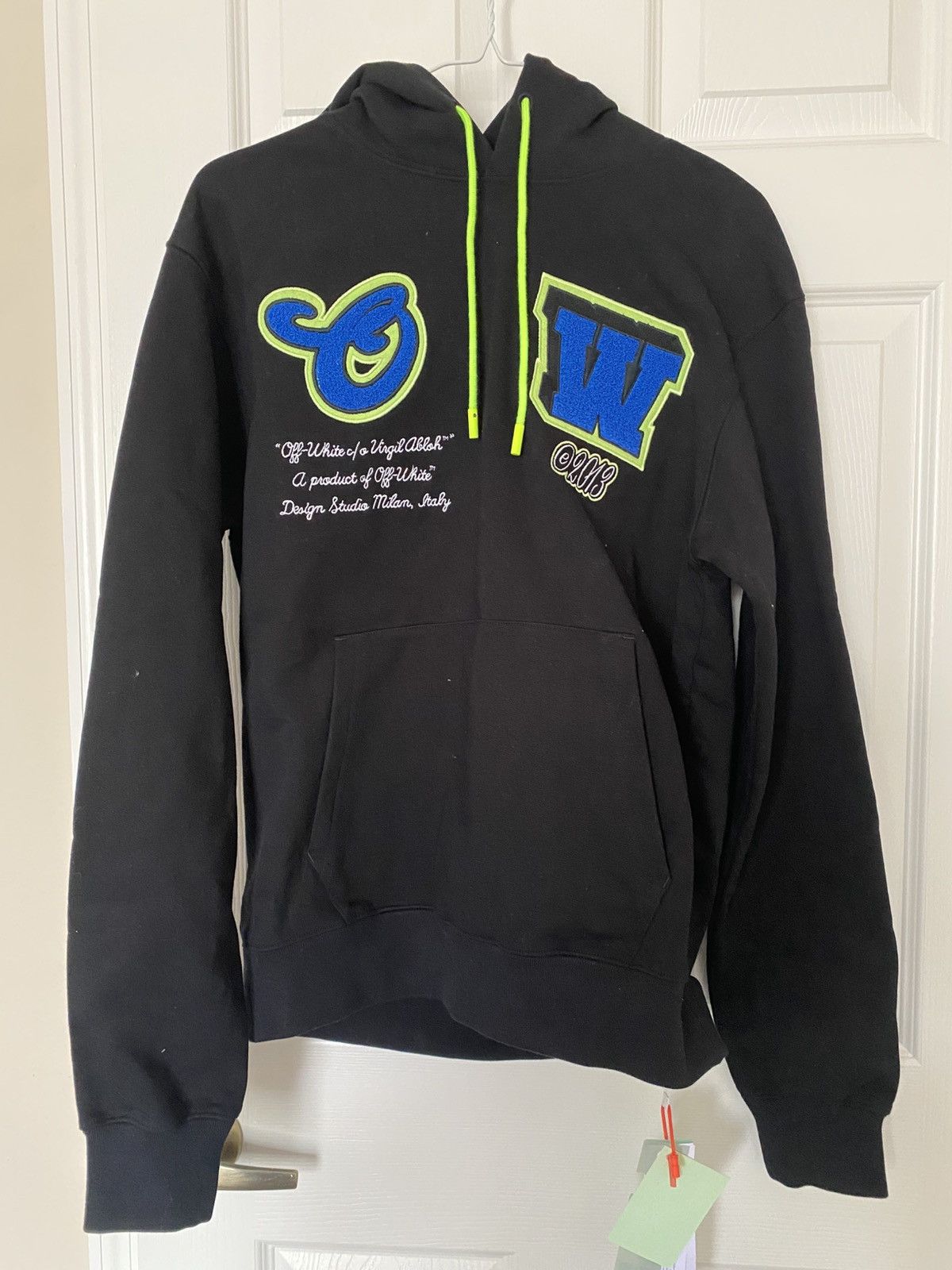 Off-White Off-White Patch Hoodie Size Medium Size US M / EU 48-50 / 2 - 1 Thumbnail
