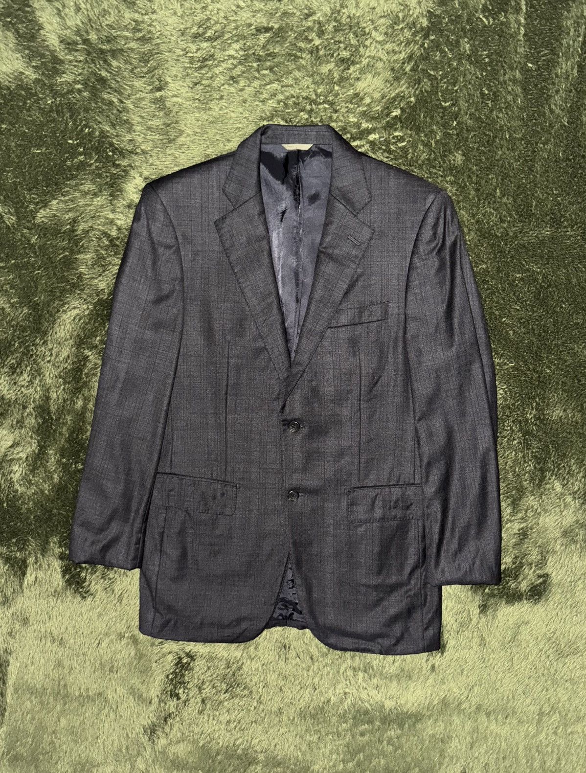 Loro Piana Loro Piana Fabric D’urban Order-Made Check Blazer Size 42R - 1 Thumbnail