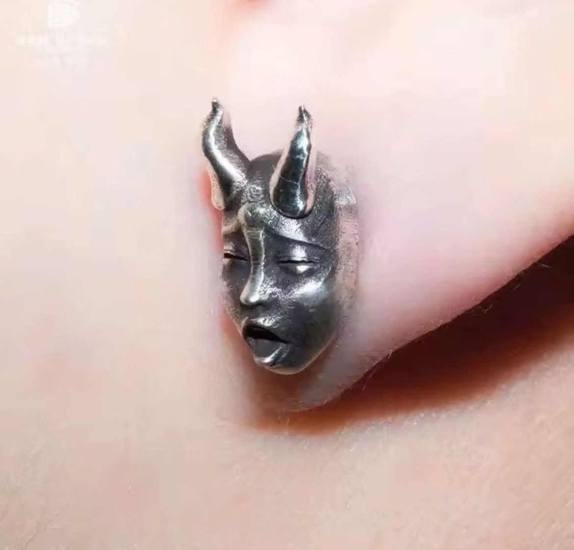 Jewelry × Vintage Retro Demon Punk Gothic Rock Earrings Size ONE SIZE - 4 Thumbnail