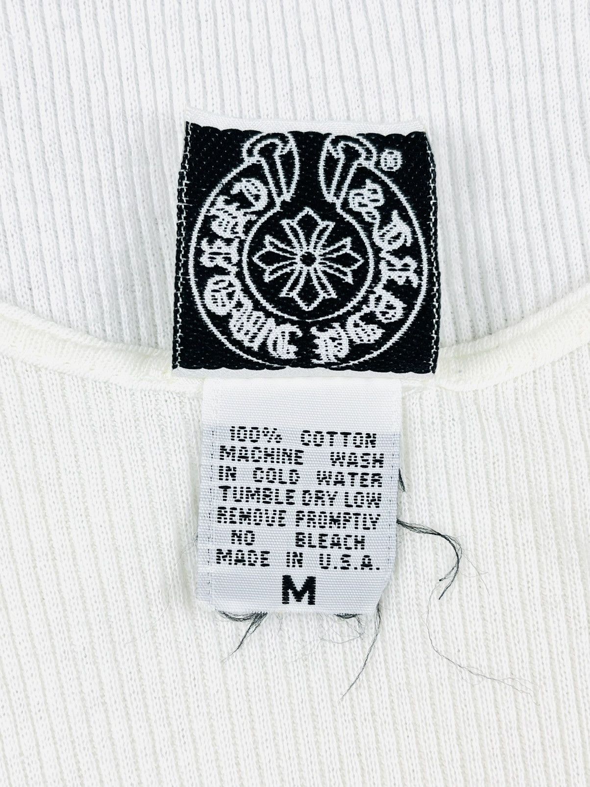 Chrome Hearts Chrome Hearts Kyosuke Himuro Cross Tank Top White Size US M / EU 48-50 / 2 - 8 Thumbnail